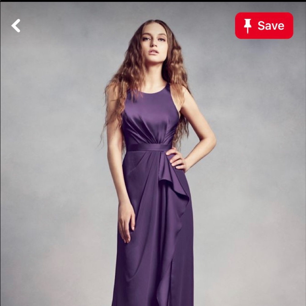 Vera Wang Plum /Amethyst Gown - Picture 6 of 6